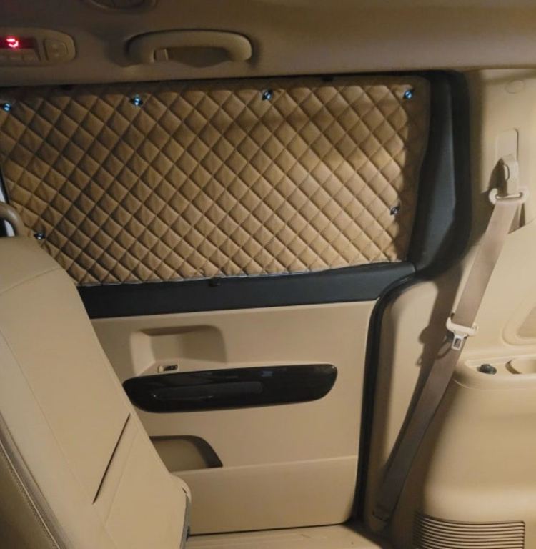 올뉴.더뉴카니발 캠핑 프라이버시 유리가림막 커튼 풀세트 이미지