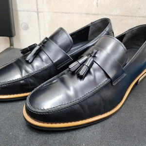 (270)엘칸토 정품 남성 소가죽 로퍼 정장구두/270mm/상태우수 이미지