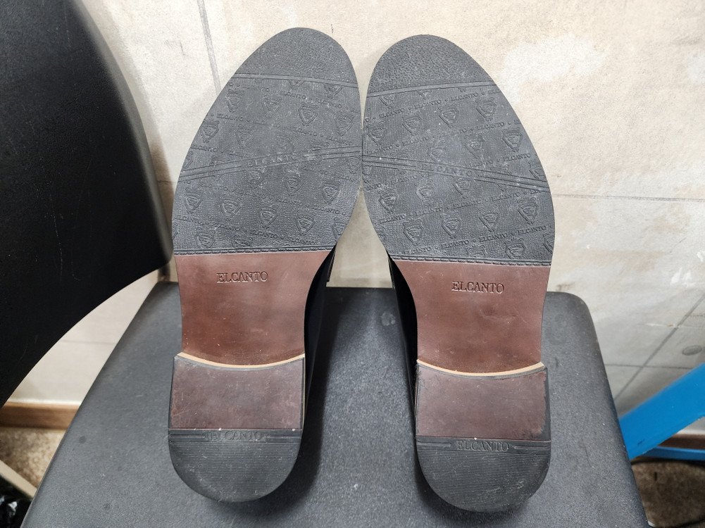 (270)엘칸토 정품 남성 소가죽 로퍼 정장구두/270mm/상태우수 이미지