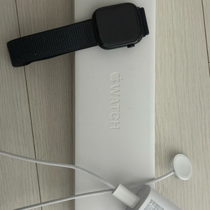 애플워치 10 46mm 제트블랙 gps / 잉크스포츠루프 이미지