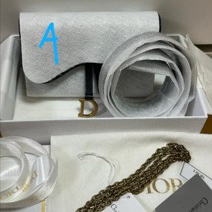 (풀박스)디올 오블리크 자카드 벨트백 이미지