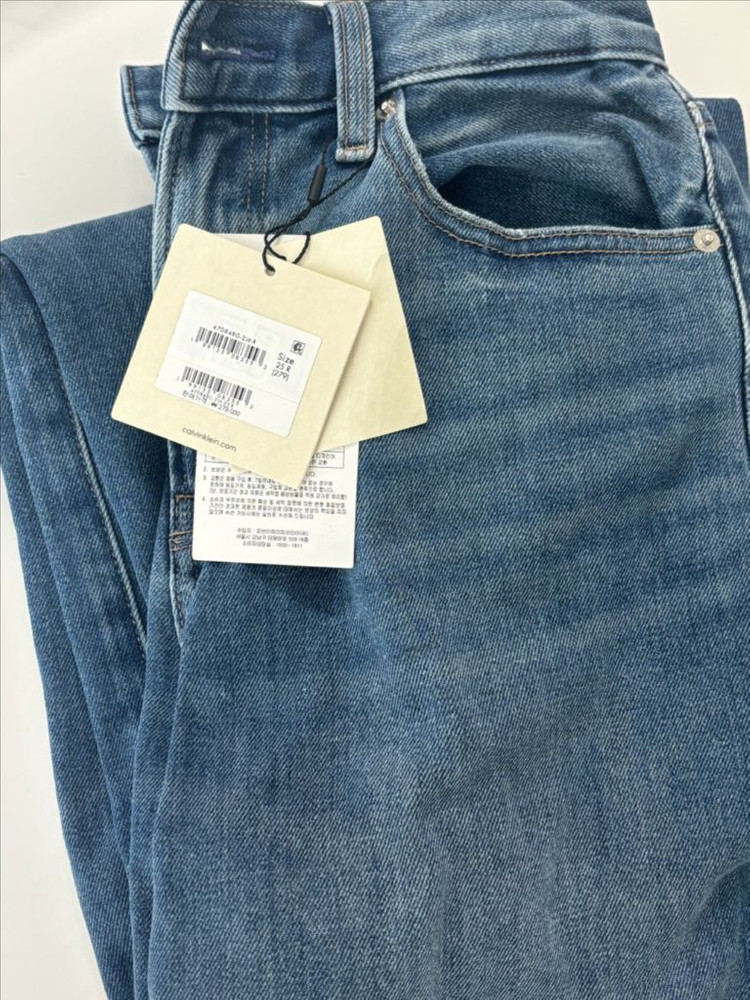 캘빈클라인 여성 와이드레그진 25사이즈 새상품 이미지