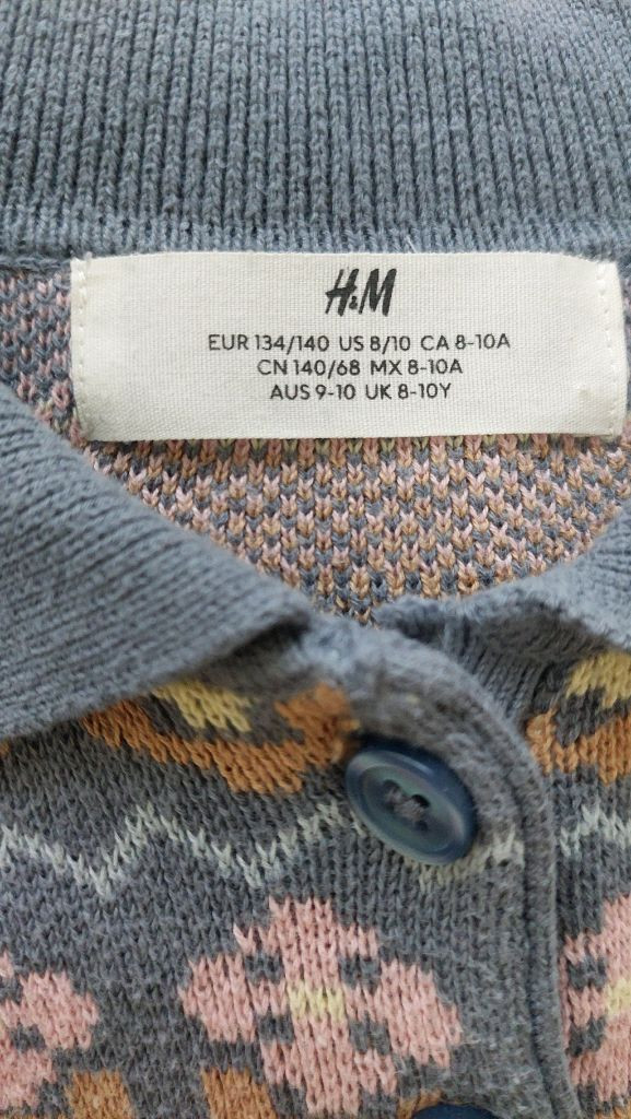 H&M 여아옷 일괄 정장 투피스 셋업 여아정장 여아니트 블라우스 데님 이미지