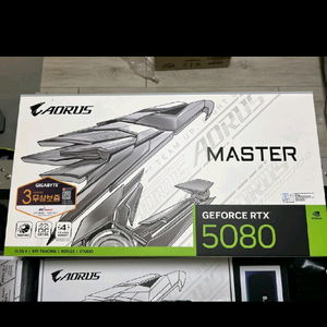 [노쇼 사기 조심하세요] RTX 5080 기가바이트 어로스 마스터 그래픽카드 이미지
