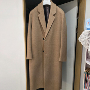 마마가리 솔리드맛 핸드메이드 코트48사이즈 이미지