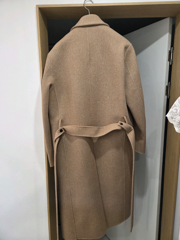 마마가리 솔리드맛 핸드메이드 코트48사이즈 이미지