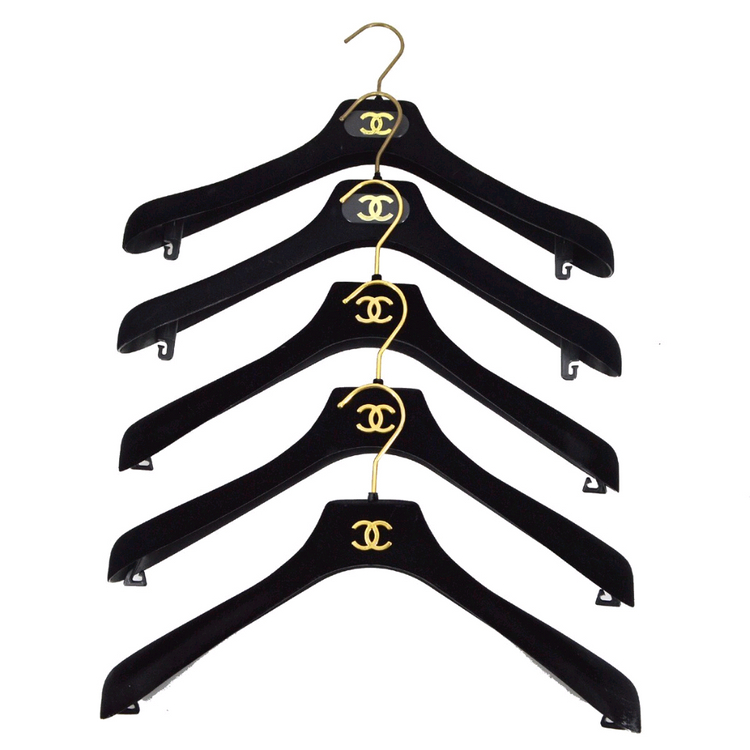 샤넬 벨벳 옷걸이9개 이미지