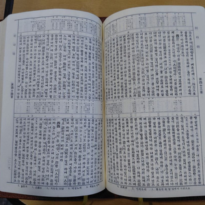 [희귀/1964년] 대한성서공회 관주 성경전서 (양각 가죽 표지, 상태 최상) 이미지