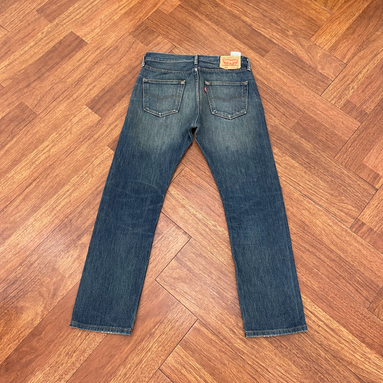 리바이스 501 중청 데님팬츠 이미지