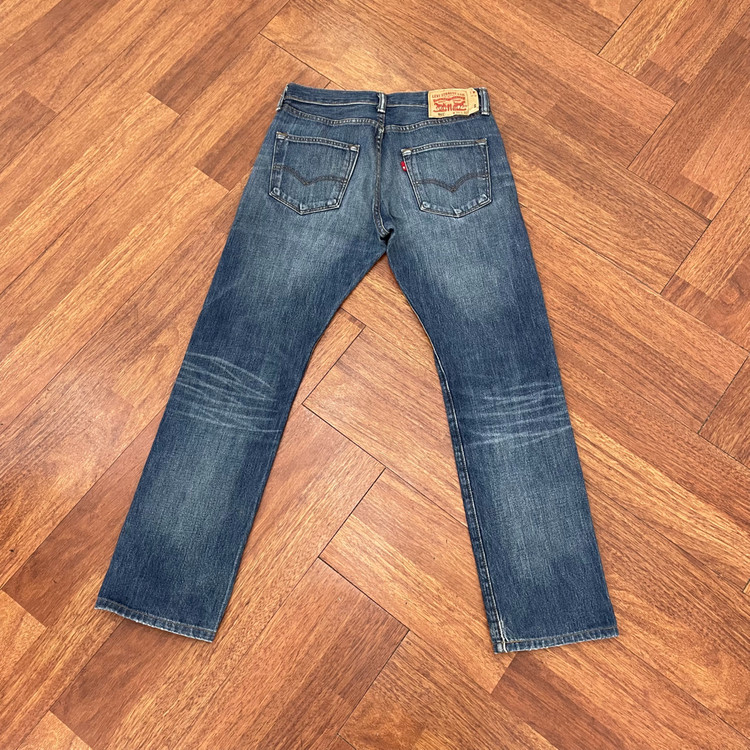 리바이스 501 중청 데님팬츠 이미지