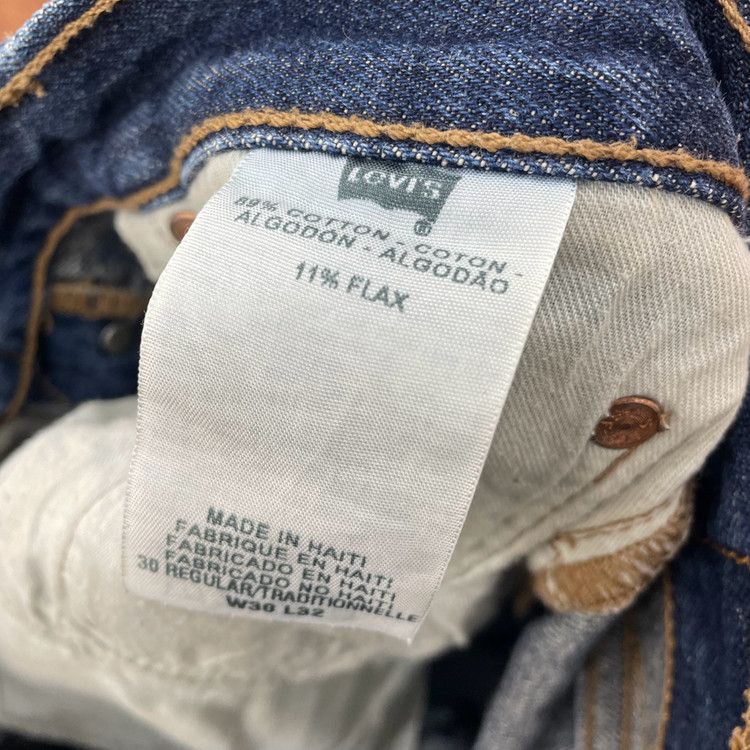 리바이스 501 중청 데님팬츠 이미지