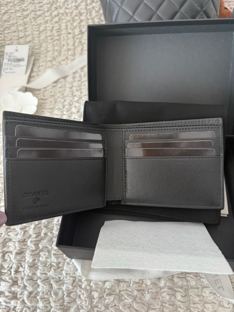 샤넬 26년 신상 반지갑 블랙 (3월 구입 새상품 풀세트!!!) 이미지