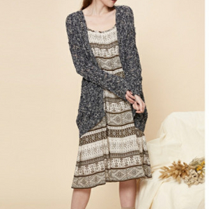 새상품 S , M 컴퓨터 조직가디건 써스데이아일랜드 t172mcd131w 이미지