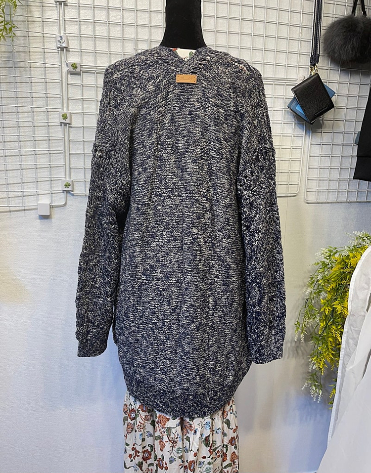 새상품 S , M 컴퓨터 조직가디건 써스데이아일랜드 t172mcd131w 이미지