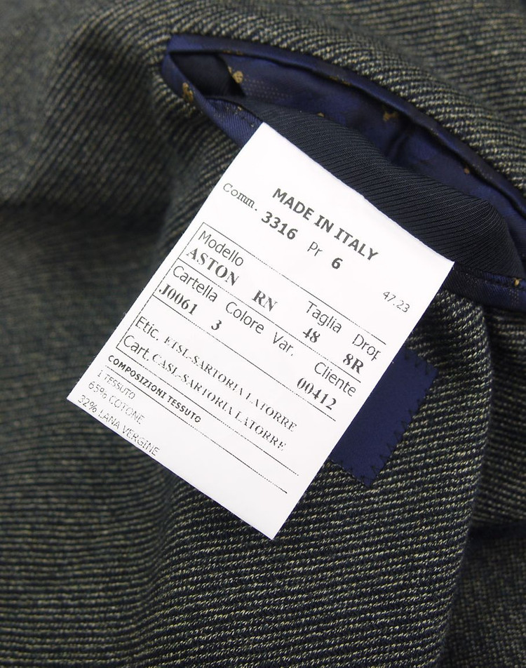 SartoriaLatorre 이태리 사르토리아 라토레 콤비자켓48 95 라르디니 브리오니 로로피아나 링자켓 블레이저 이미지