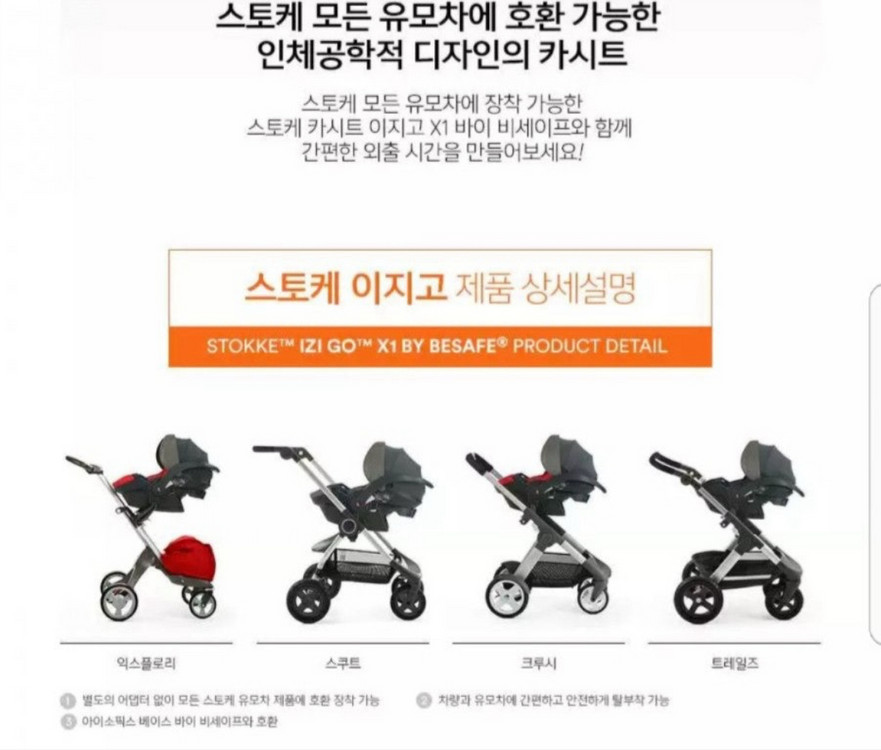 스토케 이지고 카시트 이미지