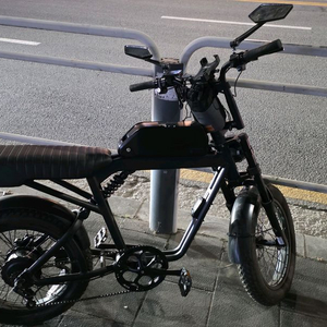 퀄리 엑스트론 슬림 전기자전거 20ah 자토바이 이미지