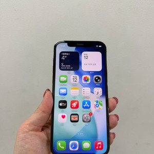 (부산중고폰)아이폰12프로 블랙 128기가 공기계 판매해요 이미지