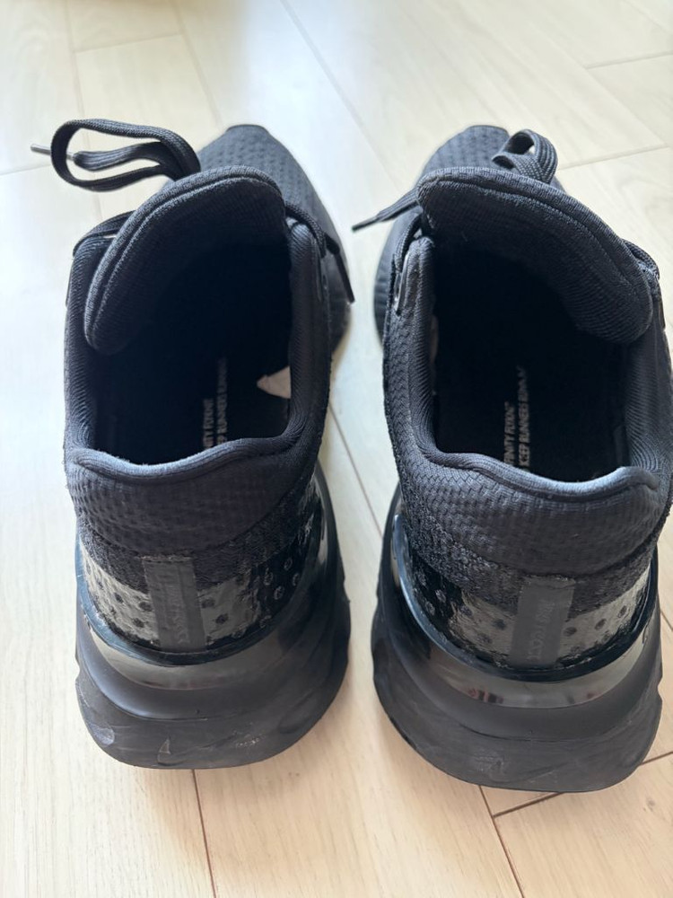 나이키 리액트 인피니티 런 플라이니트 3 올블랙 270 이미지