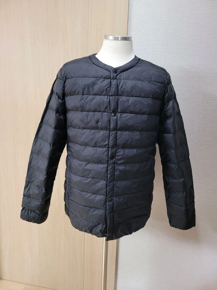 남자 소로나 sorona 경량패딩 100 블랙 이미지
