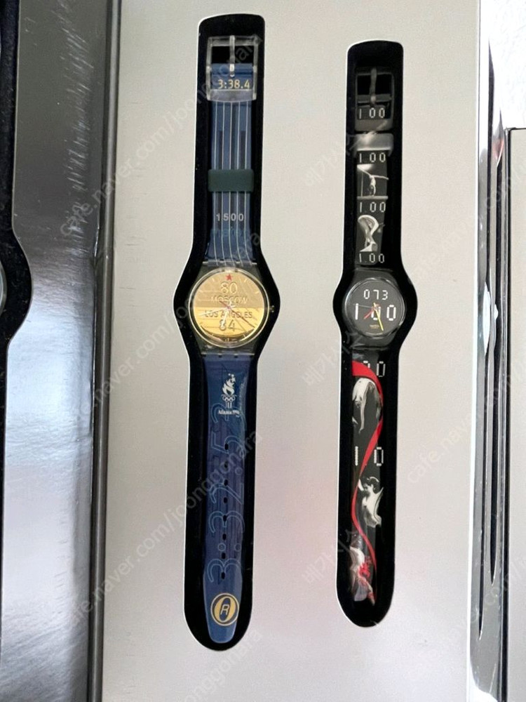 1996년 애틀랜타 올림픽을 100 기념하여 스와치(Swatch)시계 이미지