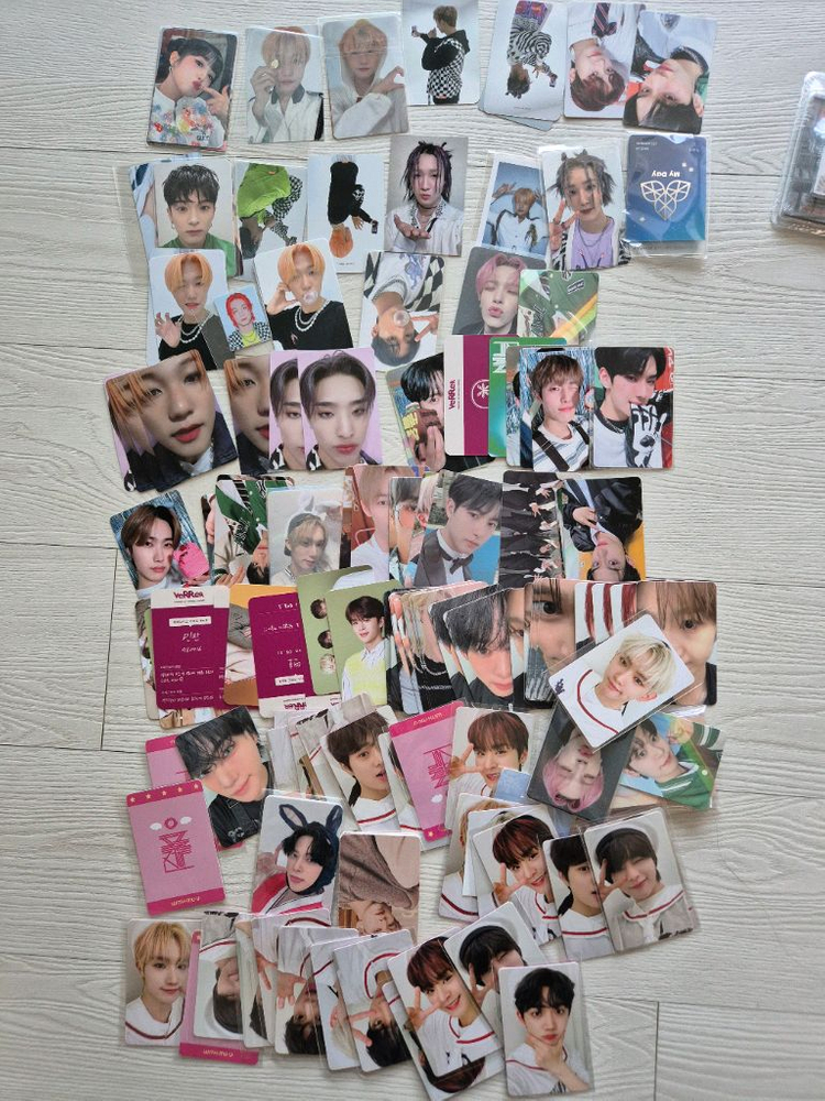 앰퍼샌드원 기타등등 아이돌 포카 일괄 이미지