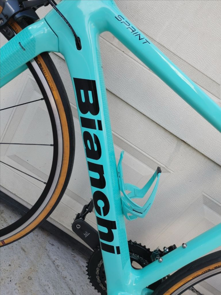 상태최고 23년 비앙키 스프린트 풀 울테그라 카본 로드자전거 50사이즈 이미지