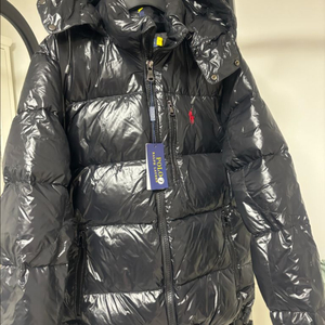 새상품 폴로 유광 패딩 L 이미지