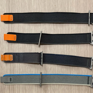 애플워치 울트라 트레일루프 스트랩 밴드 오렌지 블루 그레이 이미지