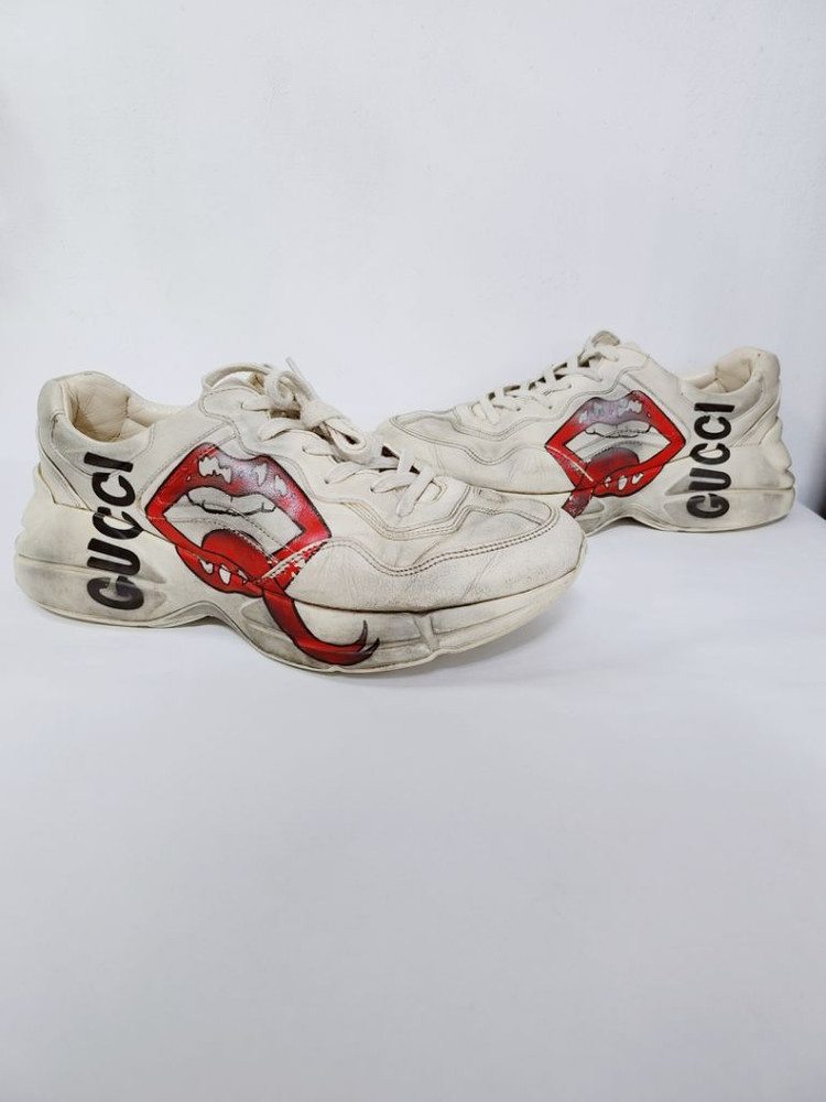 구찌 라이톤 더티 입술 남성 스니커즈 7/265 이미지