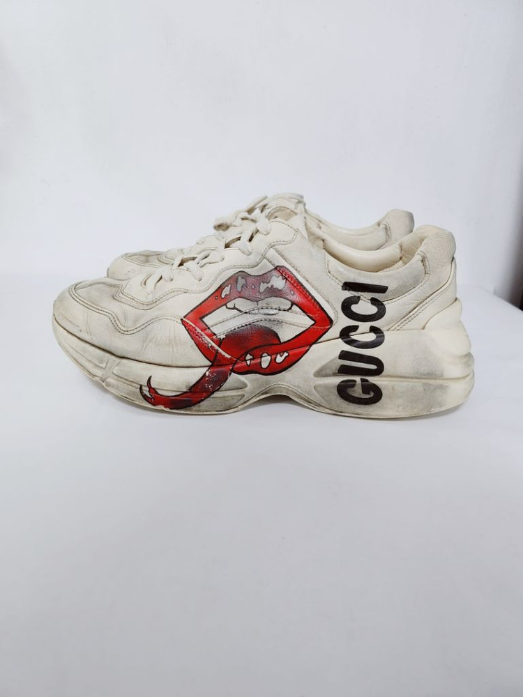 구찌 라이톤 더티 입술 남성 스니커즈 7/265 이미지