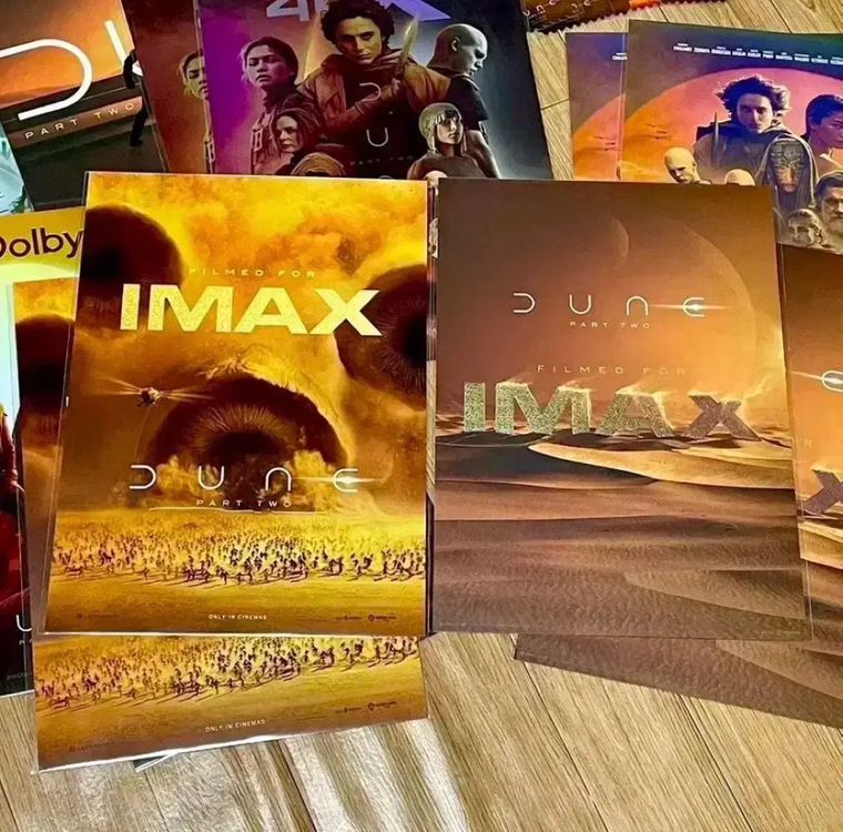 듄2 아이맥스 포스터 IMAX 4DX돌비스크린엑스 오리지널티켓TTT 티모시샬라메 영화 아트카드 이미지