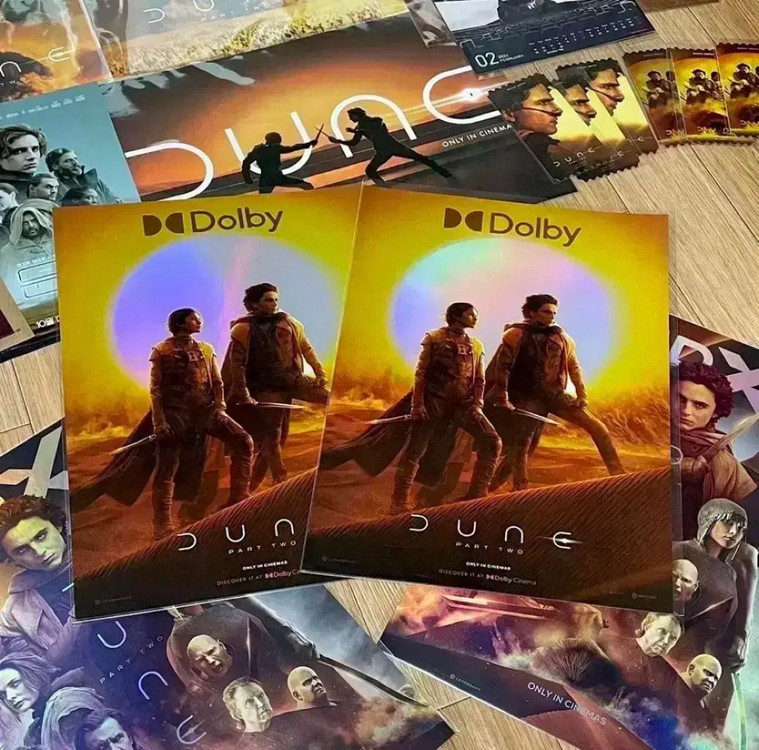 듄2 아이맥스 포스터 IMAX 4DX돌비스크린엑스 오리지널티켓TTT 티모시샬라메 영화 아트카드 이미지