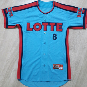 롯데자이언츠 전준우 프로페셔널 챔피언 스머프 85사이즈 유니폼 이미지