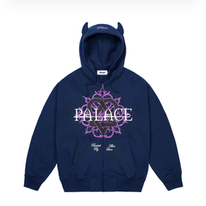 팔라스 힘그램 후드집업 네이비 Palace Himgram Hood Navy 이미지