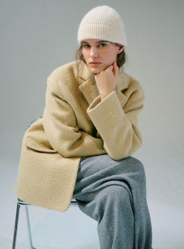 샵레터 테디 부클 코트 이미지