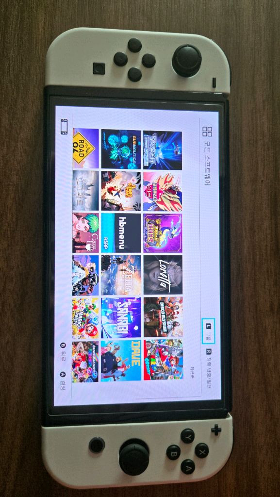 닌텐도 스위치 OLED 화이트 커펌 256GB 이미지