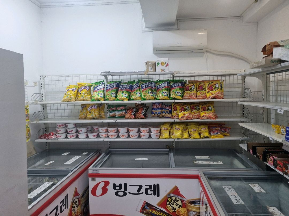 과자 진열대 선반 매대 팔아요(일괄 15만)부산 이미지