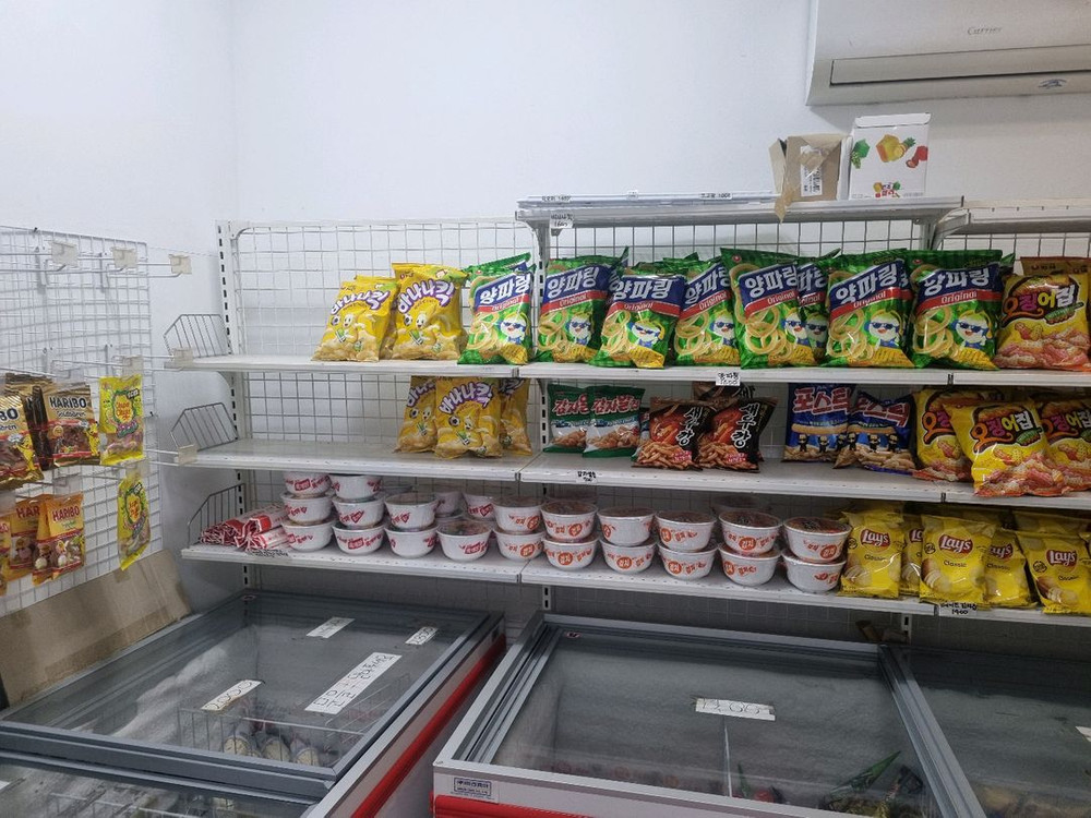 과자 진열대 선반 매대 팔아요(일괄 15만)부산 이미지