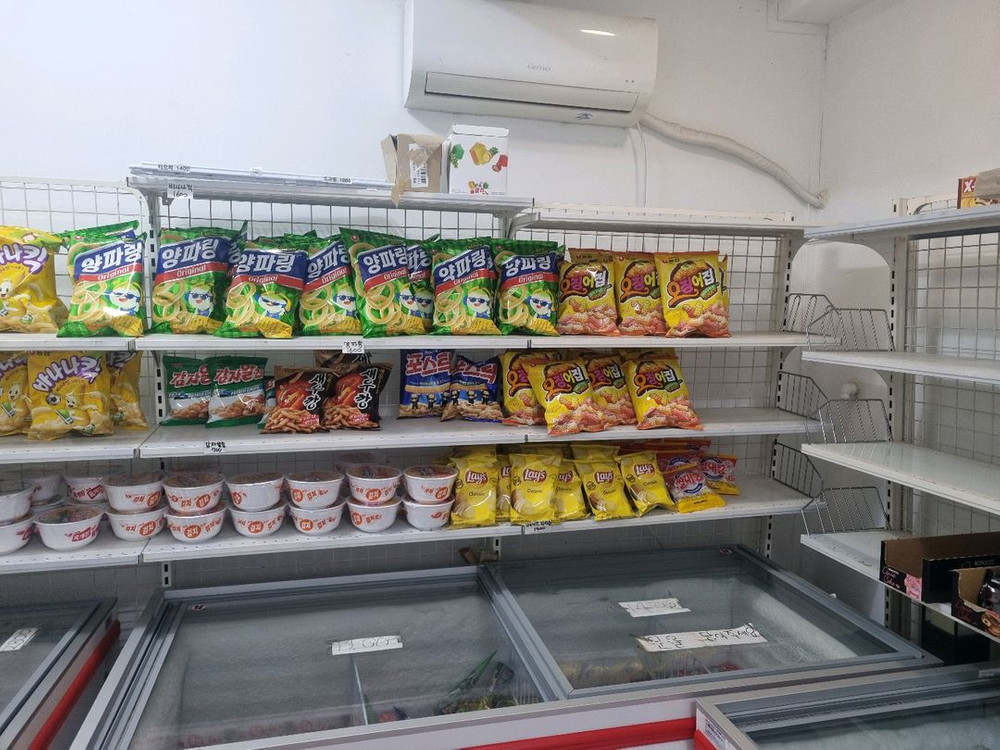 과자 진열대 선반 매대 팔아요(일괄 15만)부산 이미지