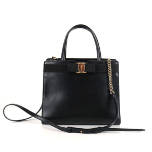 [중고명품다올] 페라가모 뉴 바라 토트백 블랙 21I290 734058 이미지