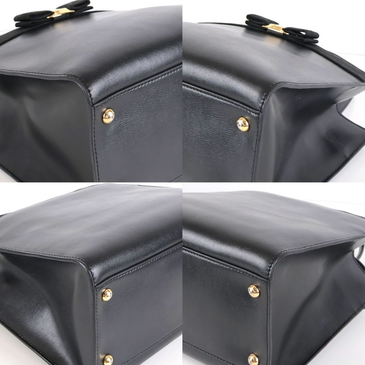 [중고명품다올] 페라가모 뉴 바라 토트백 블랙 21I290 734058 이미지