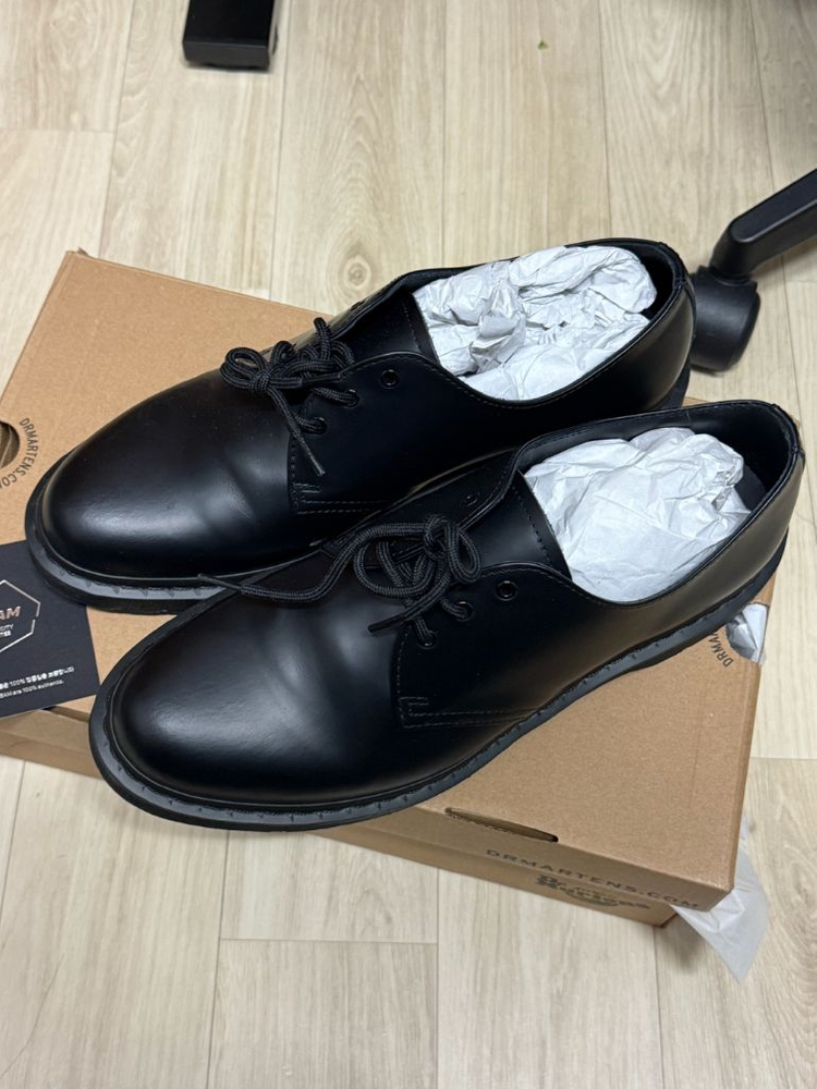 닥터마틴 1461 모노블랙 300사이즈 새상품 이미지