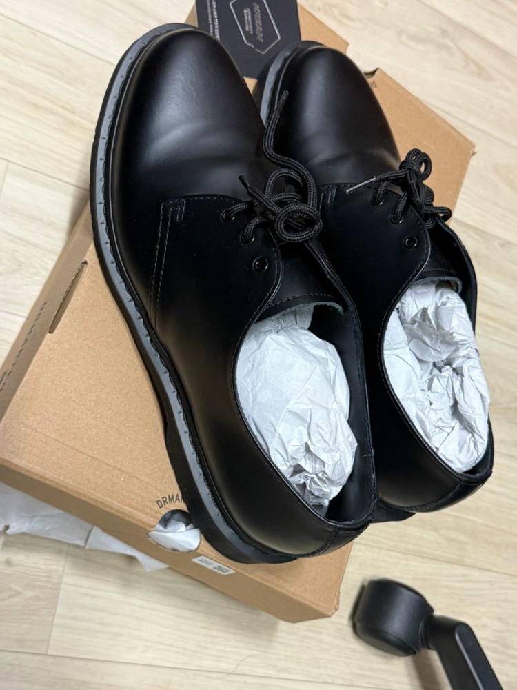 닥터마틴 1461 모노블랙 300사이즈 새상품 이미지