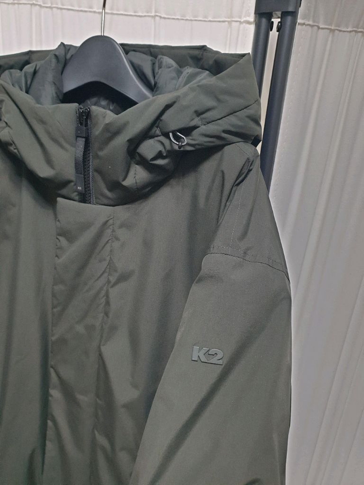 K2 여성 수지 야상 구스 다운 패딩 점퍼 씬에어/90 이미지