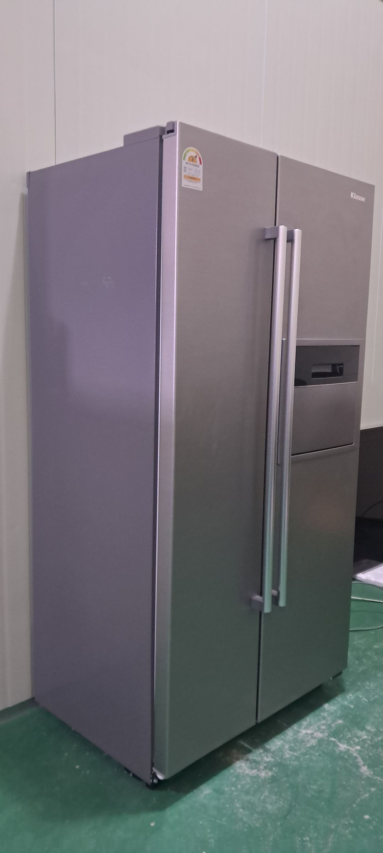 1621 대우클라쎄 550L 2도어양문형냉장고(메탈실버) 이미지