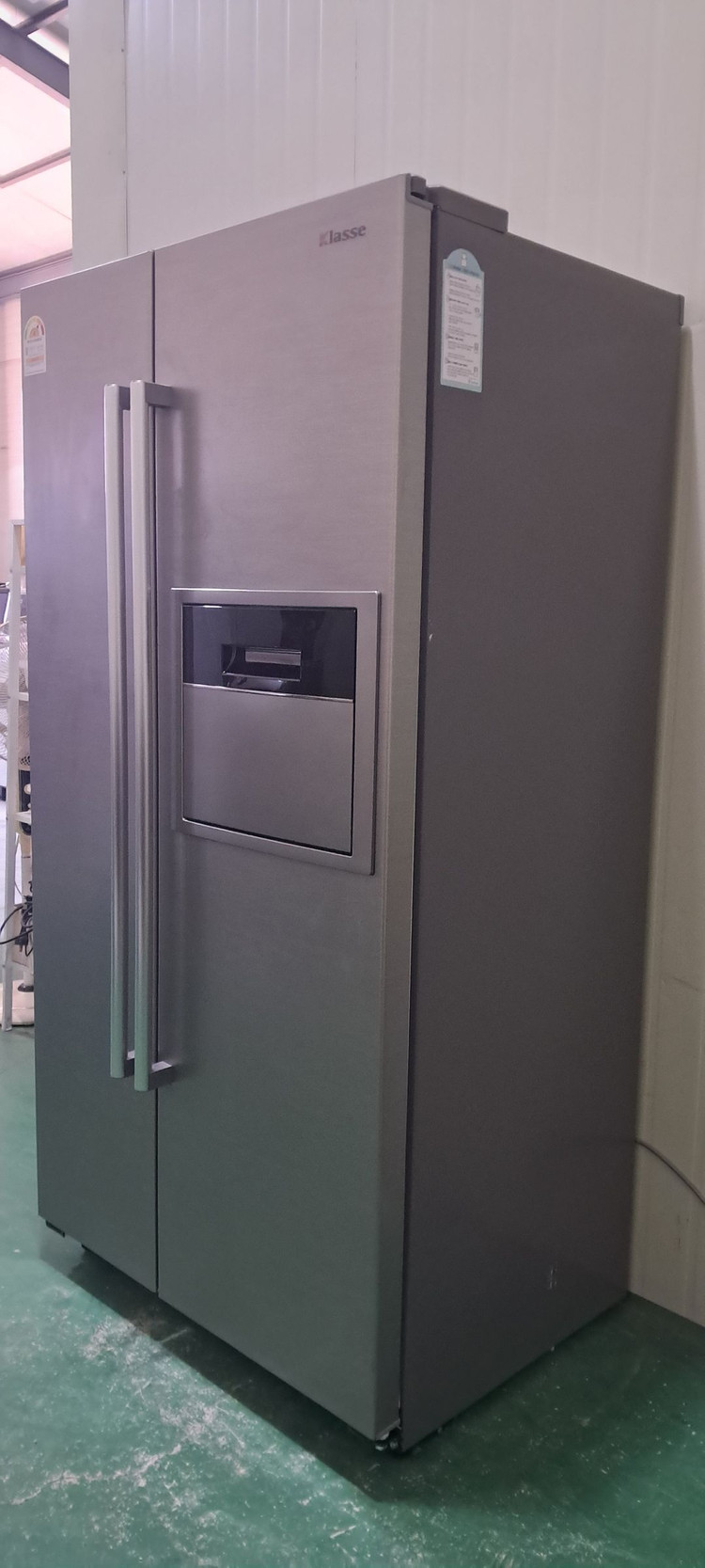 1621 대우클라쎄 550L 2도어양문형냉장고(메탈실버) 이미지