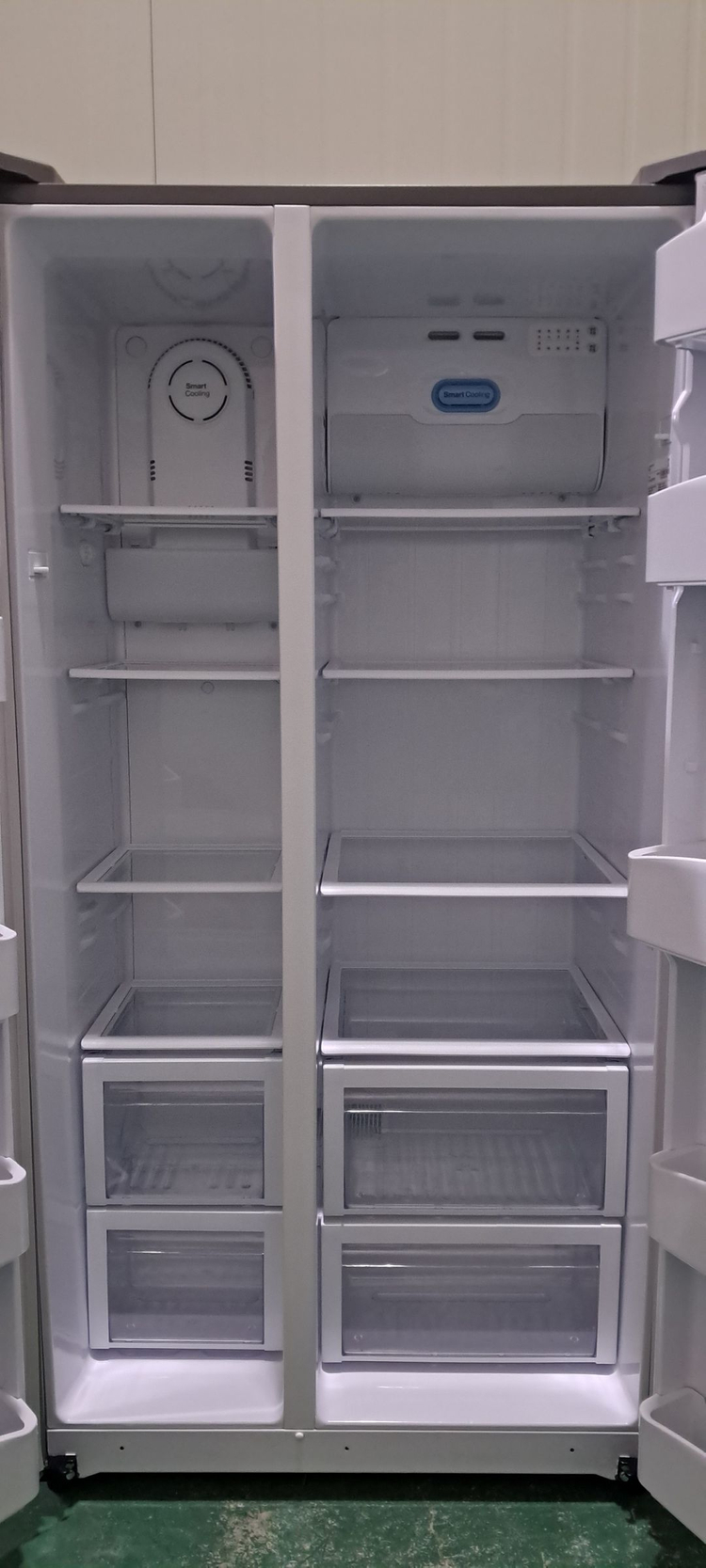 1621 대우클라쎄 550L 2도어양문형냉장고(메탈실버) 이미지