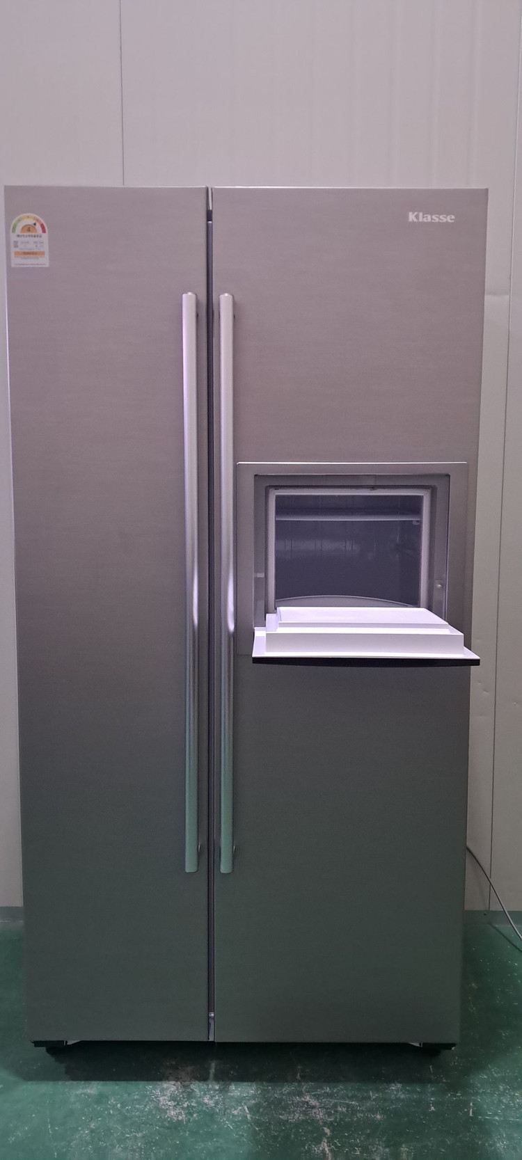 1621 대우클라쎄 550L 2도어양문형냉장고(메탈실버) 이미지