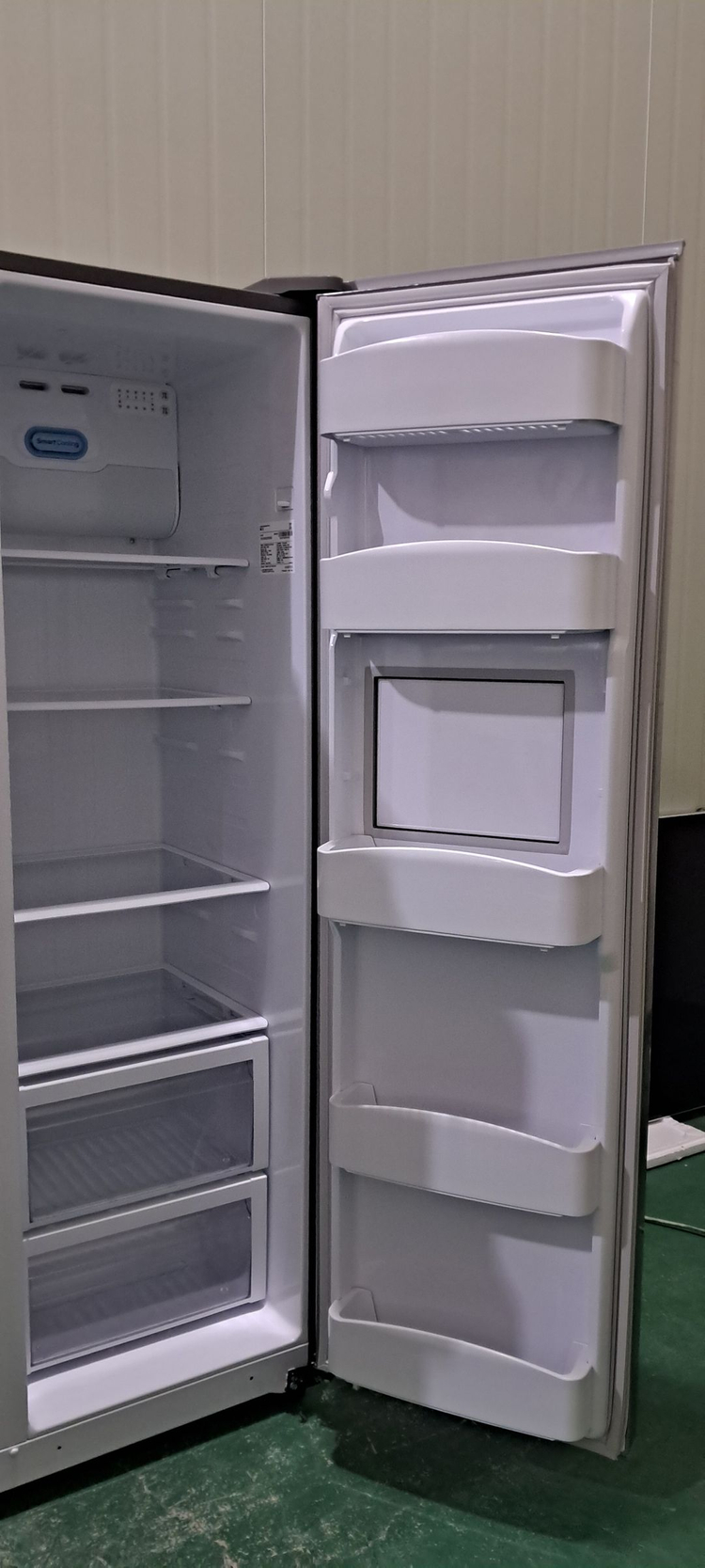 1621 대우클라쎄 550L 2도어양문형냉장고(메탈실버) 이미지